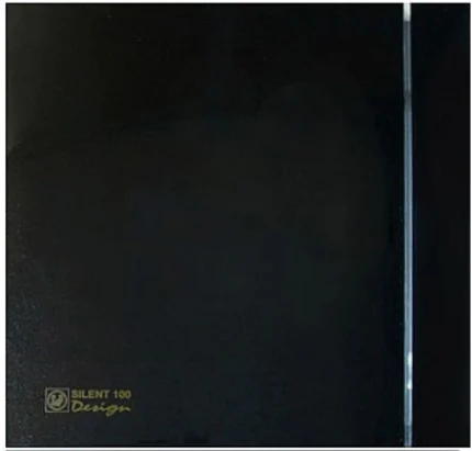 Витяжний вентилятор SOLER&PALAU SILENT-100 CZ BLACK DESIGN 4C