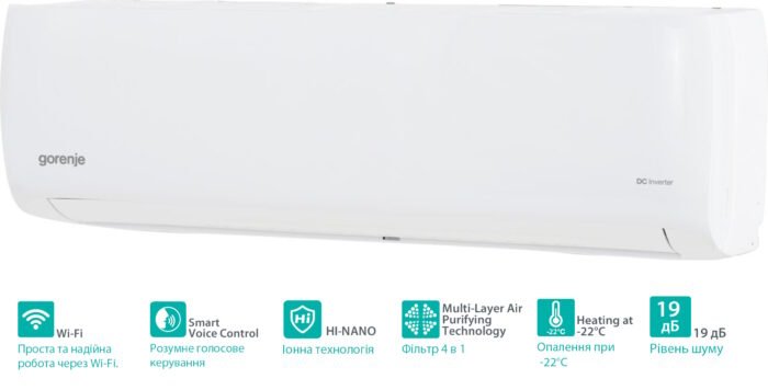 Кондиціонер Gorenje TITAN53IN TR / TITAN53OUT - Зображення 11