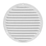 Решітка металева, Europlast MR200 (Ø200mm), біла