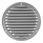 Решітка металева, Europlast MR160P Ø 160 mm, сіра
