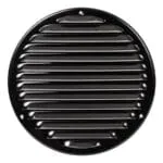 Решітка металева, Europlast MR200M (Ø200mm), чорна