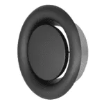 Дифузор металевий Europlast DM125A, витяжний, Ø125mm, антрацит